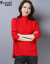 カシオページ半タワズ中高年レディの服の外に赤いシャシャをかけます。本命年シャツの赤い色L（110-120斤はられます。）