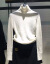 简哥弟亚雷迪服専门棚正品2019秋冬新着品无地テネットセンス长袖ニトリナース女性黒3/M