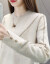 前卫主义レスリセタ女2019新品秋冬服韩国ファンシー洋服に戻り头の长袖ニトリナを着ています。外着レディコトリックス(80-135斤)