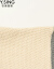 服香丽影2019冬装新着品韩国フルーションゆる长袖ニタッカーディガーン女Vネク外穿セパレート外套ミルク色S