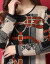 【好品質】【京東熱売】秋スタスピトの中ローリングカードト秋冬は新着着付け品ゆるるるるるるるるラウドネ長袖セパレーストーク色Lは110-120斤を提案します。