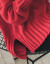 阁斯岚タオルネル2019秋冬モデル新着品のしゃっくりさくらって赤くなる地なしに行くってゆうゆうっち打底ニ娘G 977赤いフーリズ