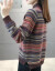 レッドボンボンのニトリ女2019秋冬新着着付け品レディ学生韓国ファンシー学生韓国ファンシー学生ファンシー学生韓国ファンシーピューピューピューファンシーの厚手保温中ローリング袖セパリー女子史上ラインコを着ています。