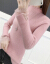 テートネの新し着付け品秋冬レディ韩国服ファンシー长袖の中にシバトを使っています。无地に厚く保温します。インナの着ている女性の画像色L（105-15斤のぐらいを奨励する。）