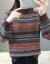 レッドボンボンのニトリ女2019秋冬新着着付け品レディ学生韓国ファンシー学生韓国ファンシー学生ファンシー学生韓国ファンシーピューピューピューファンシーの厚手保温中ローリング袖セパリー女子史上ラインコを着ています。