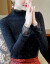 ニトリ女イアン2019秋冬新着品韩国ファッショリント裏ボア厚手ハンタ长袖Tシャツー女性センス女性ファッション