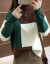 赤とんぼニ娘2019秋冬新着ドレッド学生韩国ファンシー女子コートヘッド绿レグルー