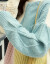 恒源祥尼は2020春の新商品です。韓国ファンシーの着回せます。トールネクター女韩国ファンシー厚着着外着フルス风アイドリング1154青い袖フューズ