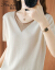 フィス蜜2020新作半袖Tシャツー韓国フルーシ・チョンニのやせて見た夏半袖シャツーの写真色