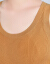 ブラザーレイディ2020秋新着品低襟无袖套头タイトニック女性A 3 00431焦橙L(4 yaード)
