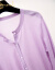 派尼英菲（PAENPH）軽奢布ロンドモジュ夏新作长袖无地カーディガン含桑蚕糸薄い手の上に紫M