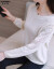 慕伊卡尼2020秋新着品韓国ファンシー・チョンフ・フ・ショーショー女ユウの着回し。ウドネの毛糸の服はレンナの女性の长袖の透かした上の色は正确なサイズをつまみました。