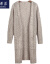 軽豪华ブランドのフラッグシップブランド、ニット透かし透かし型セパターコートの女中ローグ2021年春新作カシミア外装ケープに羽織られました。