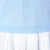 
                                                                                子牧棉麻夏装 女着回し薄手镂空上衣T恤ラウンドネックタイト显瘦短袖冰丝ニット5824 蓝色 フリーサイズ                